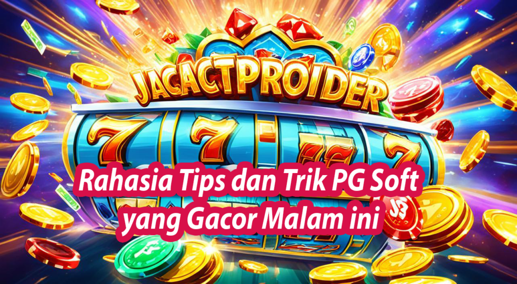 Rahasia Tips dan Trik PG Soft yang Gacor Malam ini